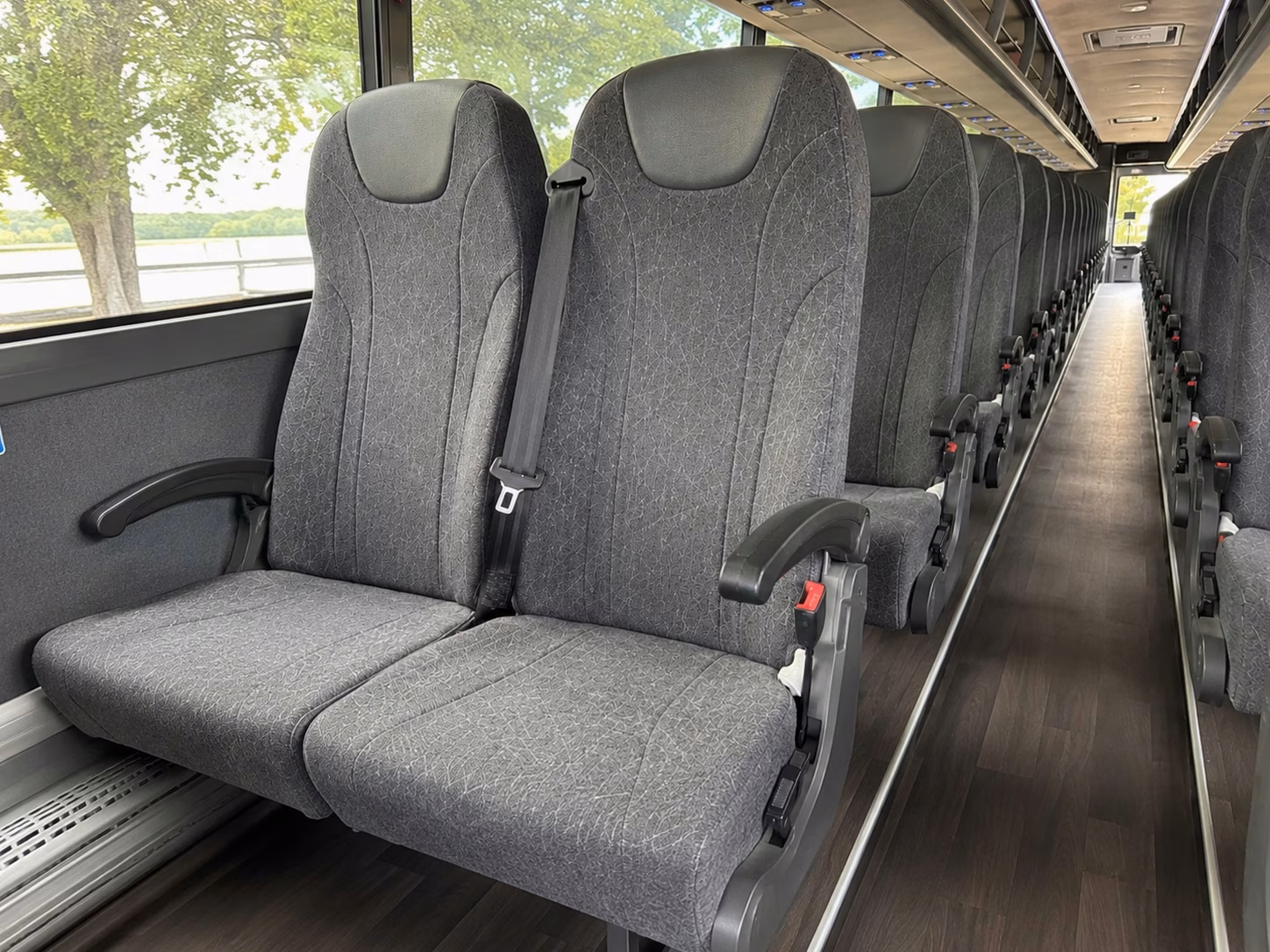 lexington charter bus interior gallery
