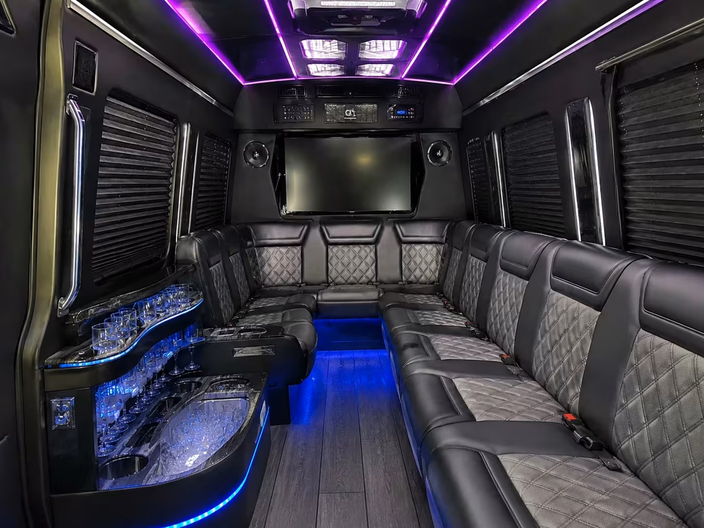lexington wedding shuttle buses for venues and hotels