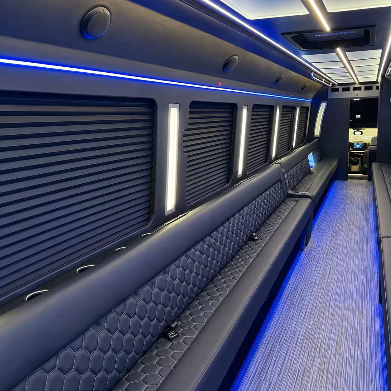 party bus interior